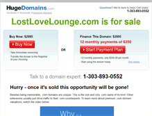 Tablet Screenshot of lostlovelounge.com
